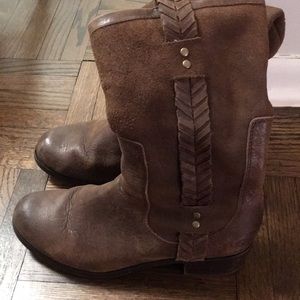 UGG Brown Leather Boots